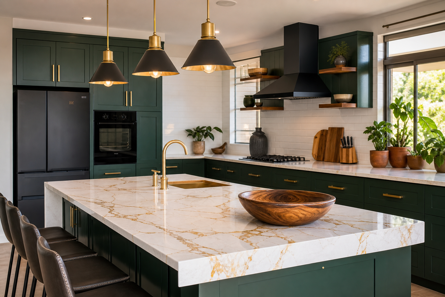 Luxury fitted kitchen